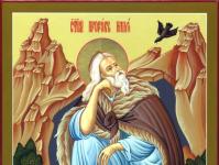 Prorok Eliáš: život, zázraky, ikony a modlitba Eliáš v judaizme